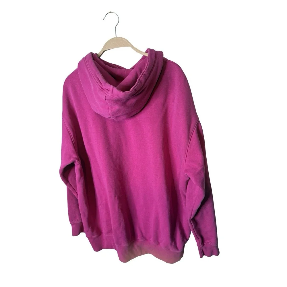 Nike Sportswear Phoenix Fleece Oversized Hoodie Womens sz‎ Large playful pink